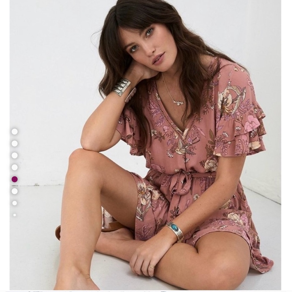 Spell Rosa Play dress in Blush  Medium